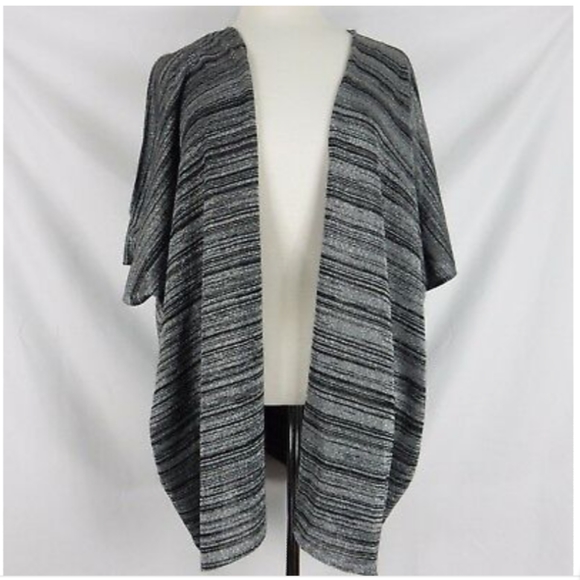 Steve Madden Accessories - Steve Madden Metallic Cold Shoulder Kimono